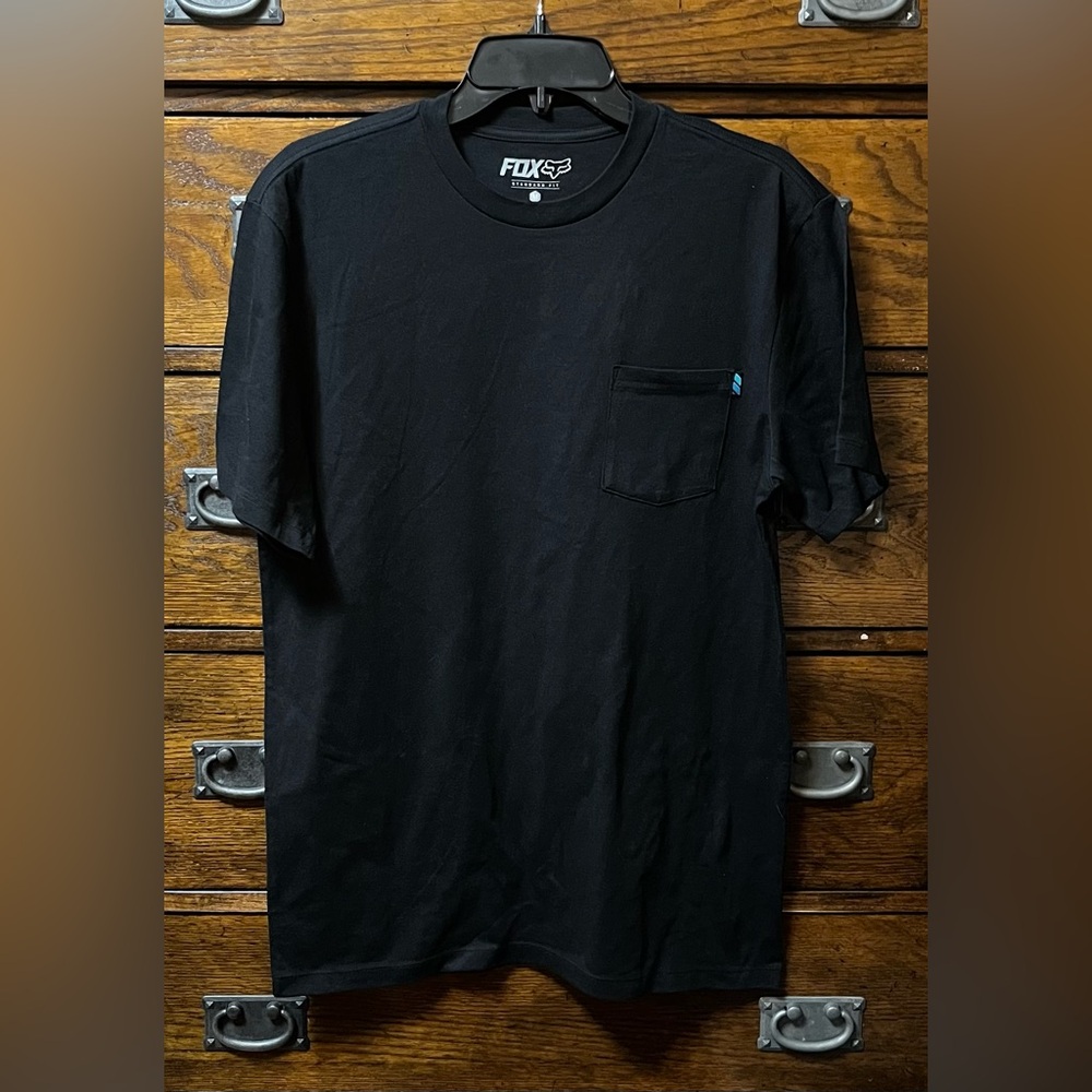 NWOT! Fox MotorSports Crewneck 1 Pocket T-Shirt